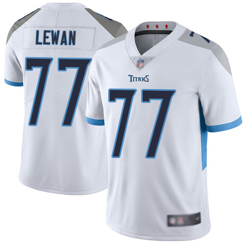 Tennessee Titans Limited White Men Taylor Lewan Road Jersey NFL Football 77 Vapor Untouchable